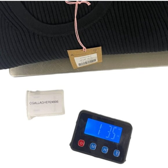 Boden Womens Midi Cut Out sweater Dress UK 10 US 6 Black Ribbed D0545 NWT - Picture 14 of 14